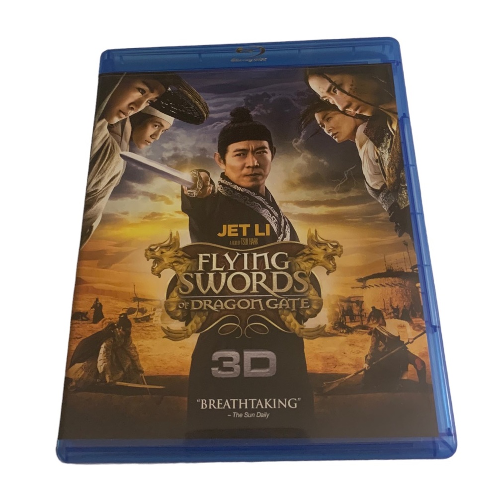 Flying Swords of Dragon Jet Li Martial Arts Action Movie Gate Blu-ray 3D
